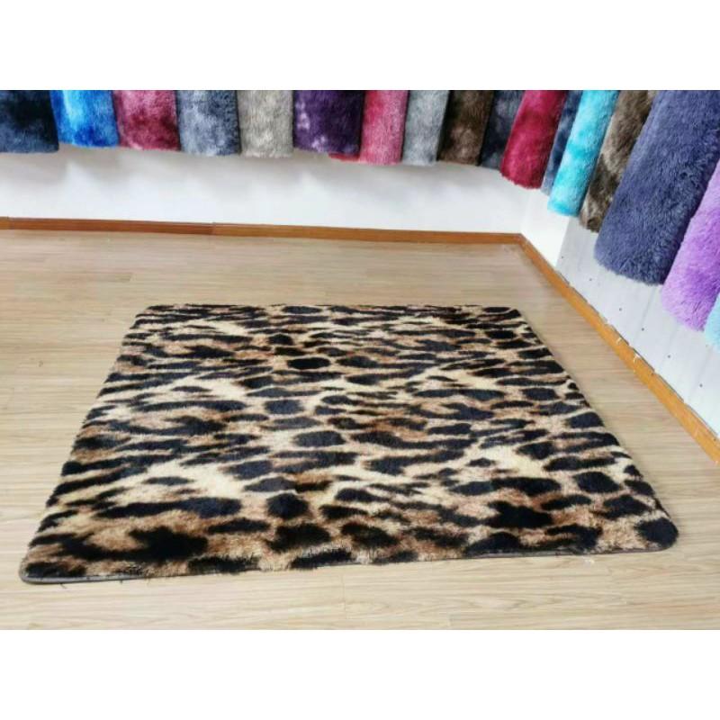 Thảm lông trải sàn khách