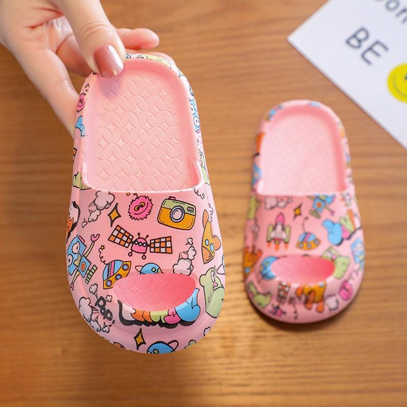 Dép Quai Ngang Đế Bánh Mỳ Chất Liệu Đế Nhựa Xốp Đúc Nguyên Khối, Đế Cao 2-3Cm Thiết Kế Chống Trơn, Trượt An Toàn 014
