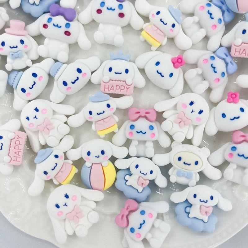 Charm cinnamoroll Sanrio characters trang trí DIY ốp điện thoại, gương, cặp tóc