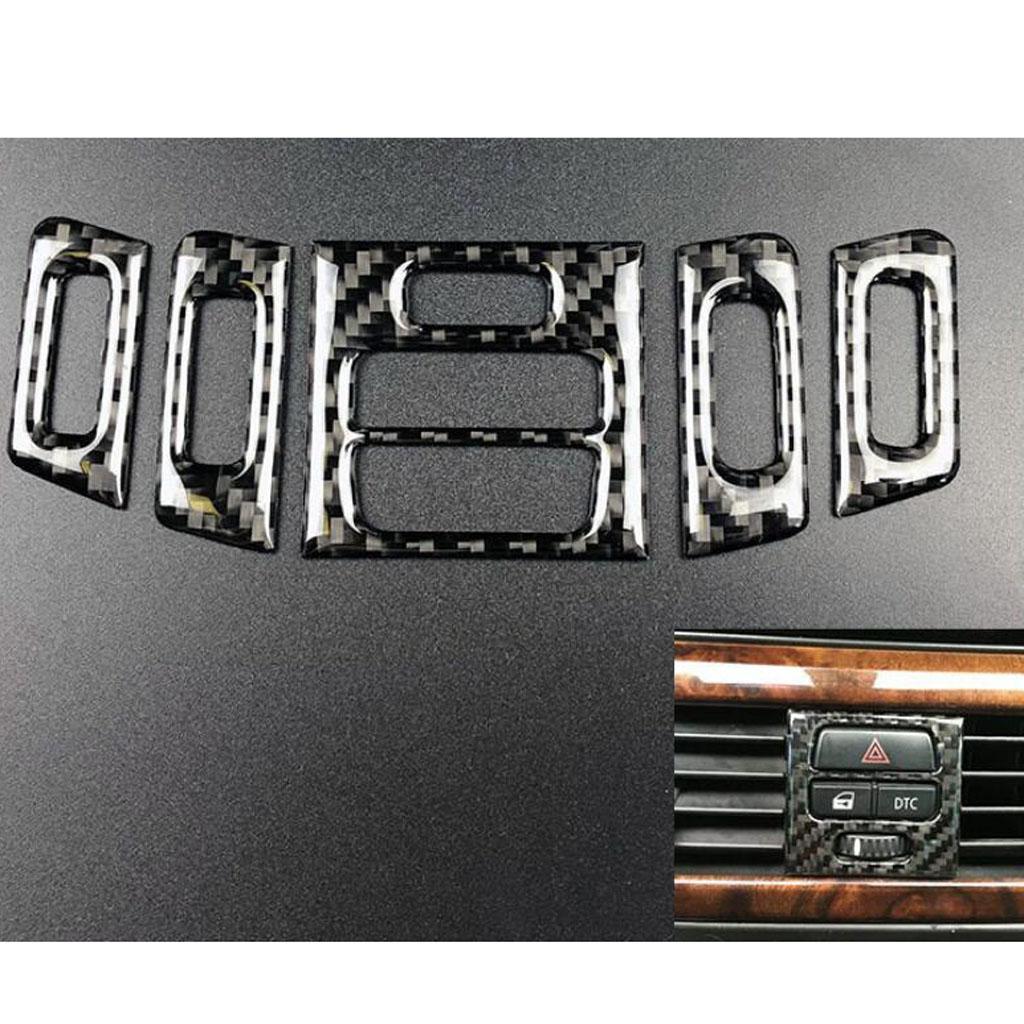 5 Pieces AC Outlet Vent Panel Cover Trim Sticker