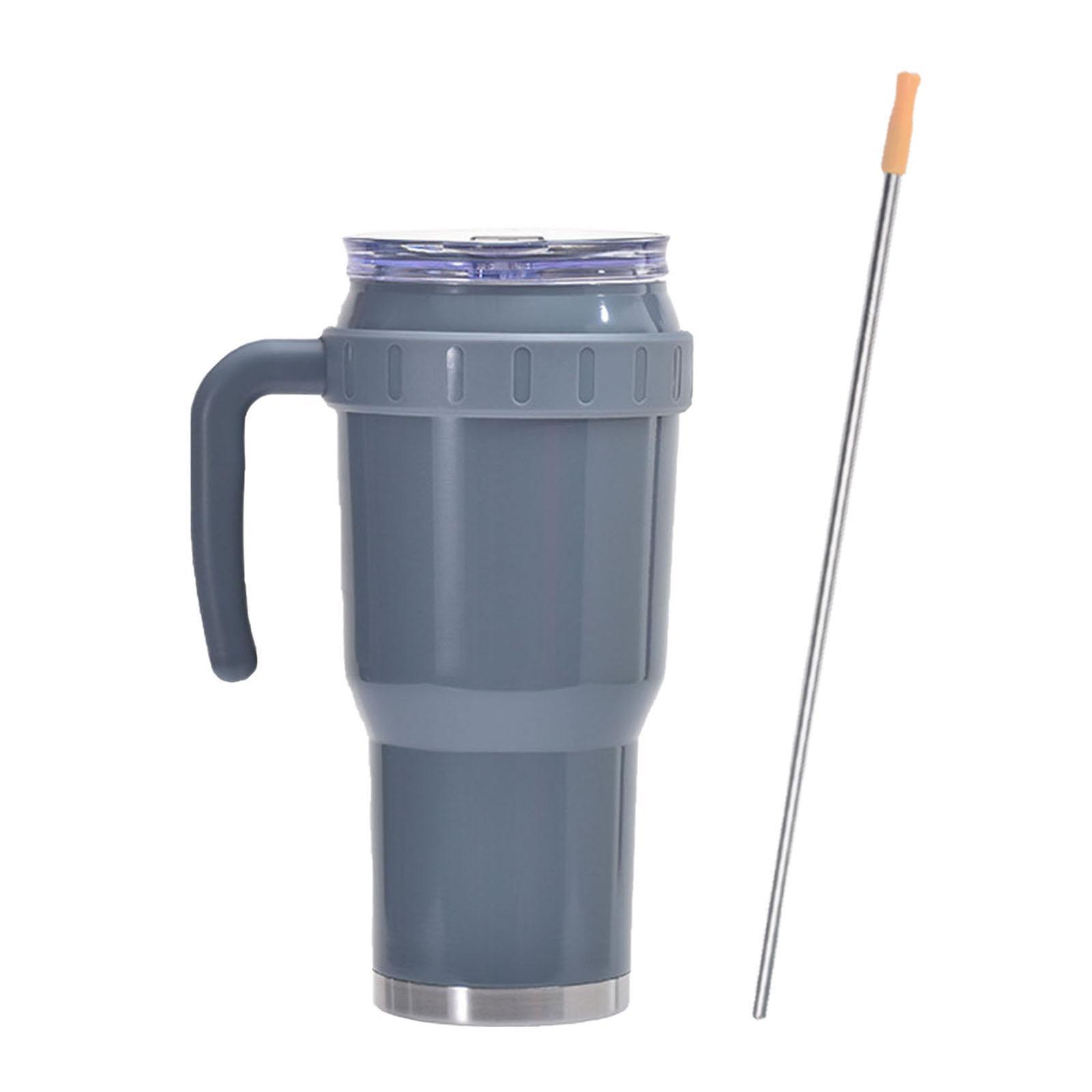 40oz Tumbler with Handle Outdoor Portable Leakproof Fit in Car