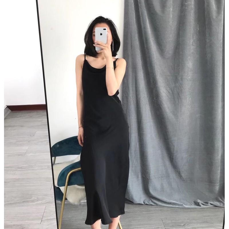 Váy dây lụa zill