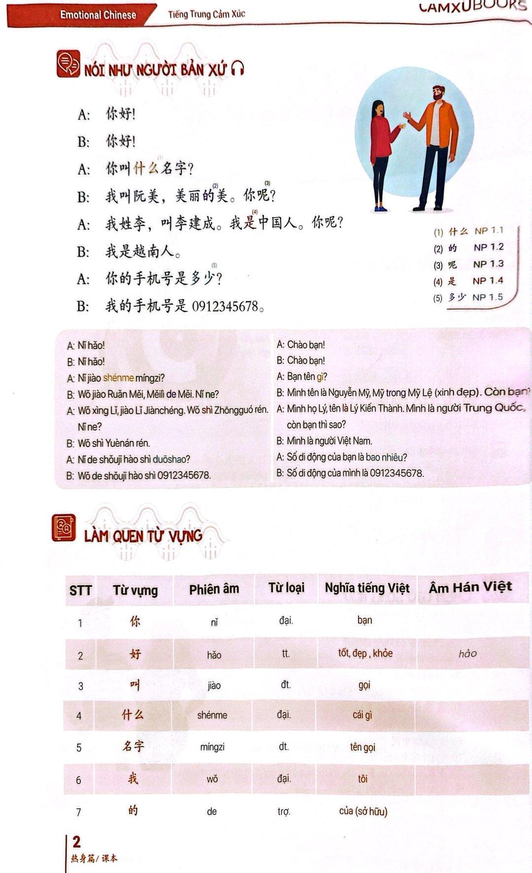 Emotional Chinese - Học Tiếng Trung Dễ Như Ăn Kẹo - Tập 1 - Khởi Động - ảnh 6