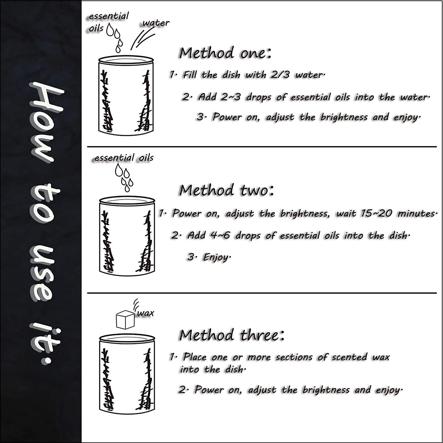 Lò sưởi nóng chảy sáp điện nến lò sưởi dầu thơm