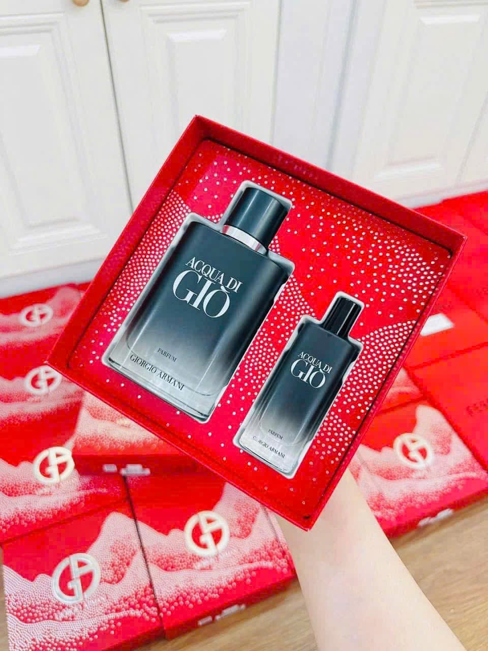 Bộ Nước Hoa Nam Giorgio Armani Acqua Di Gio Parfum Gift Set