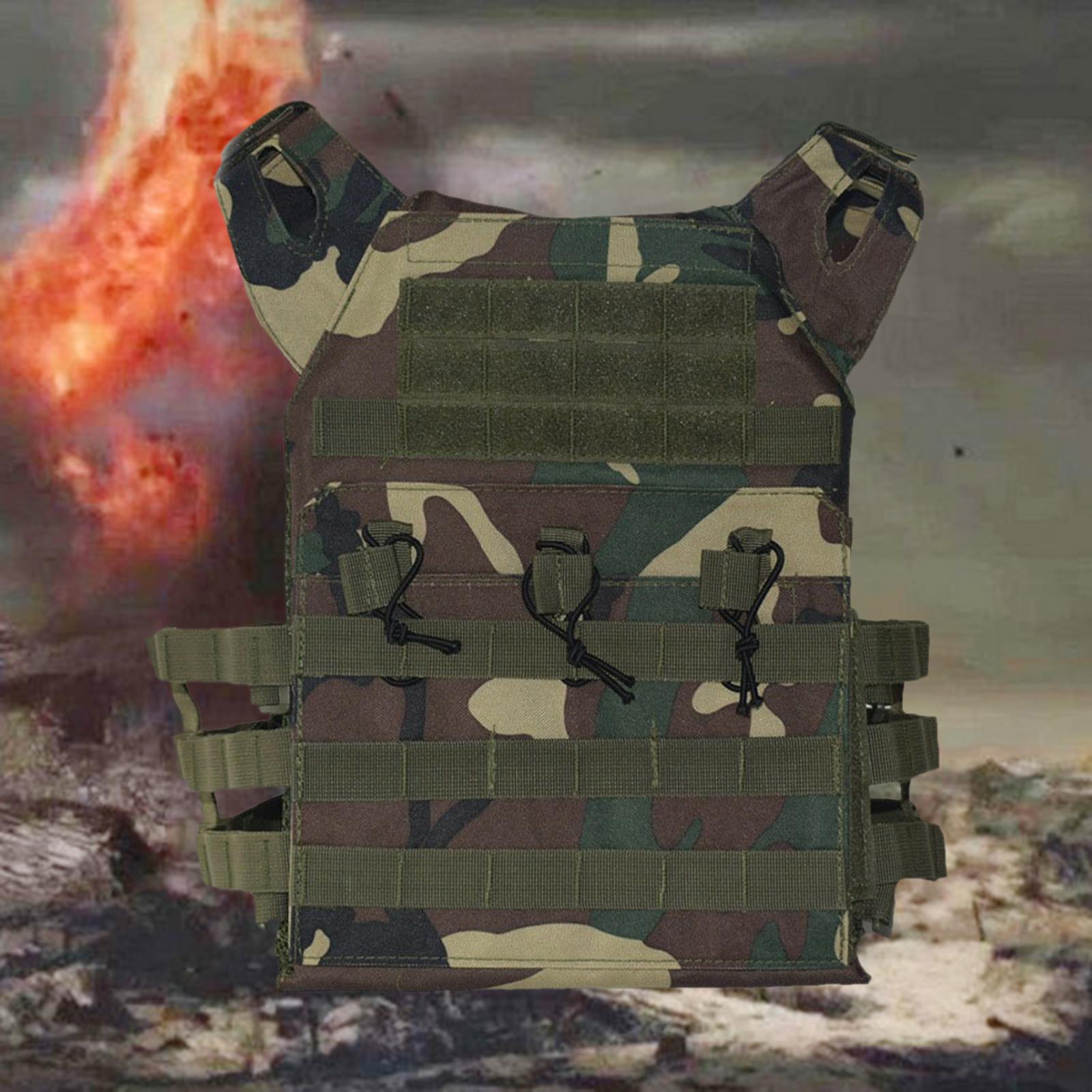 Vest Trainning Combat Swat Assault Shooting Hunting Outdoor Molle Vest