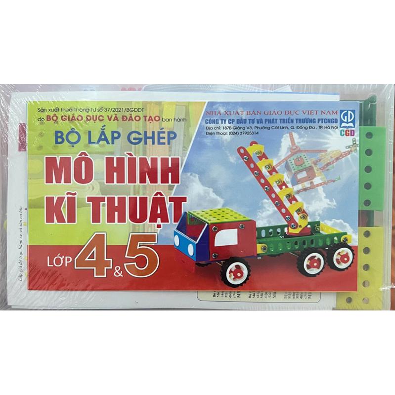 Sách - Bộ lắp ghép mô hình kĩ thuật lớp 4 &amp; 5