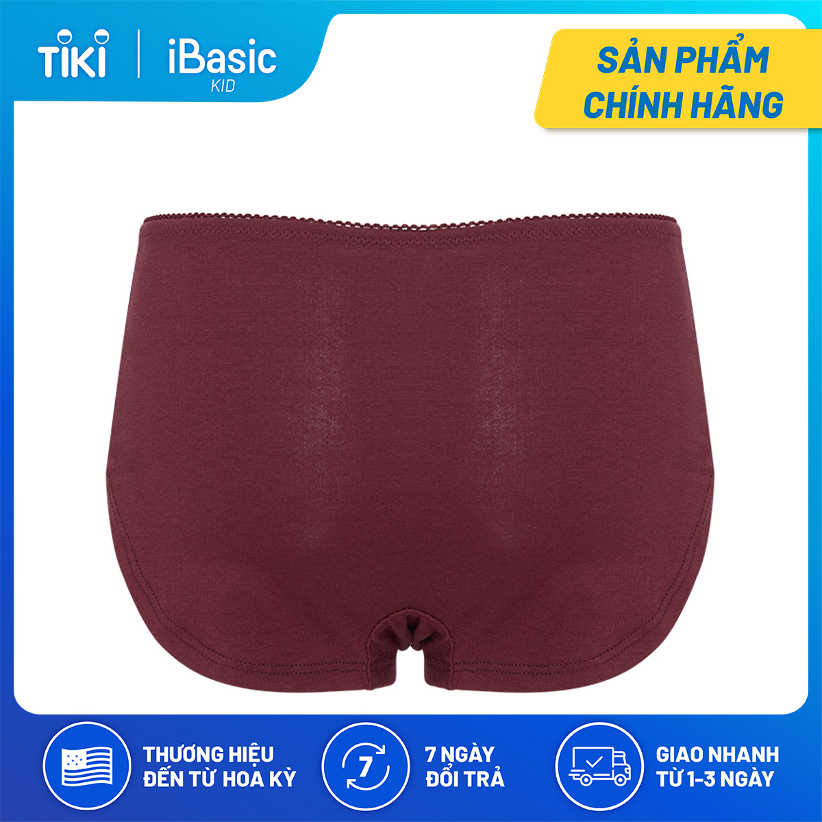 Quần lót bé gái cotton iBasic PANG011