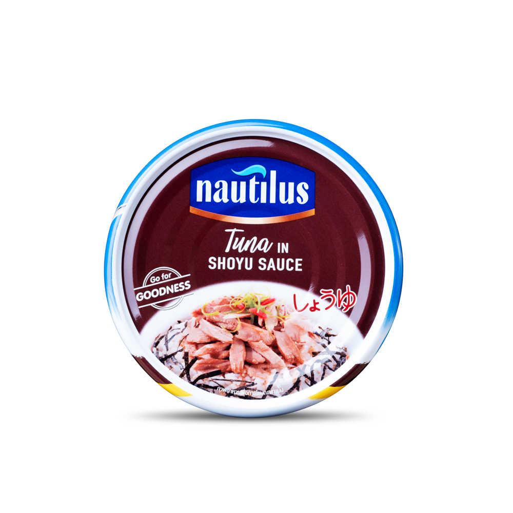 Cá hộp Nautilus Cá Ngừ sốt nước tương nhật-Thùng 48 lon