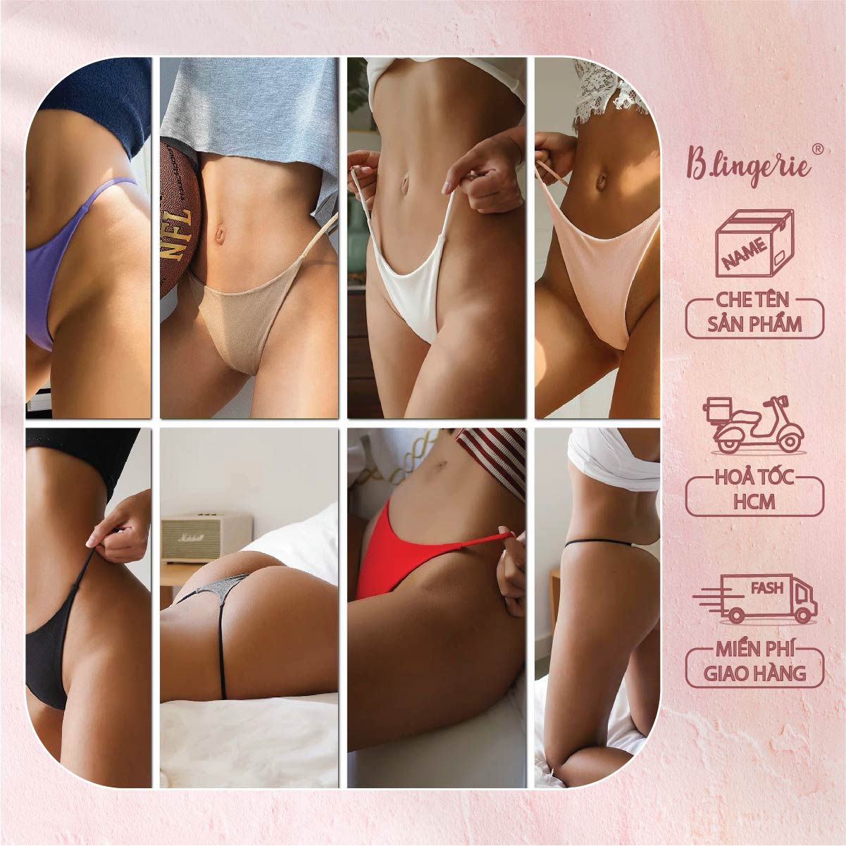 Quần Lọt Khe Đẹp Gợi Cảm - B.Lingerie