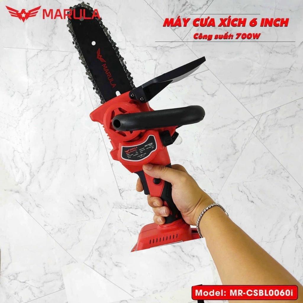 MÁY CƯA XÍCH PIN 6INCH MR-CSBL0060I - MARULA - HÀNG CHÍNH HÃNG