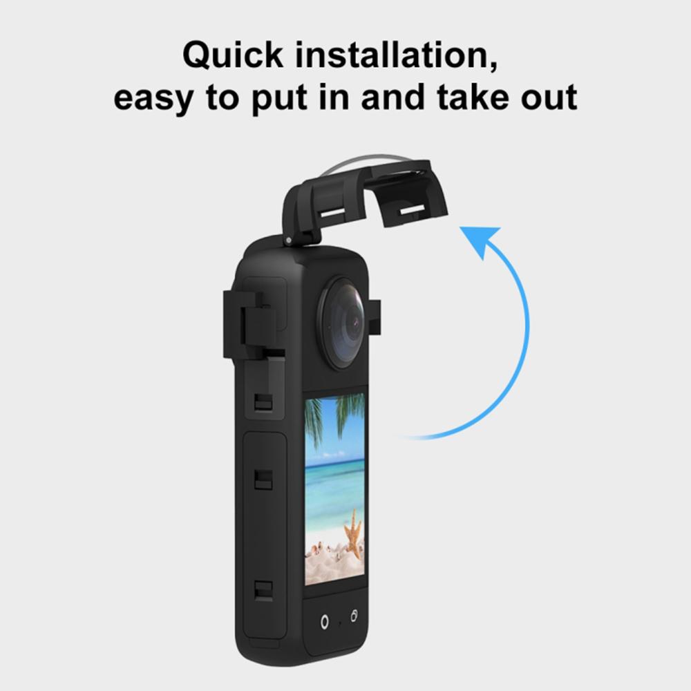 Panoramic Camera Lens Guards Lens Protective Cover Compatible with Insta360 X3 Camera