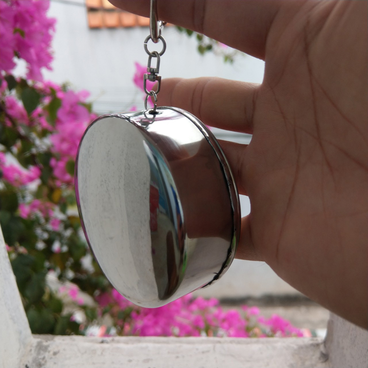 Cốc inox gấp gọn đa năng bỏ túi tiện dụng du lịch - T091
