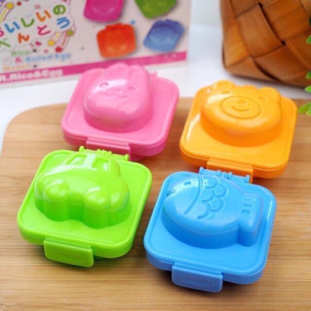 Set 2 khuôn cơm bento, đậu hũ non Kokubo Nhật