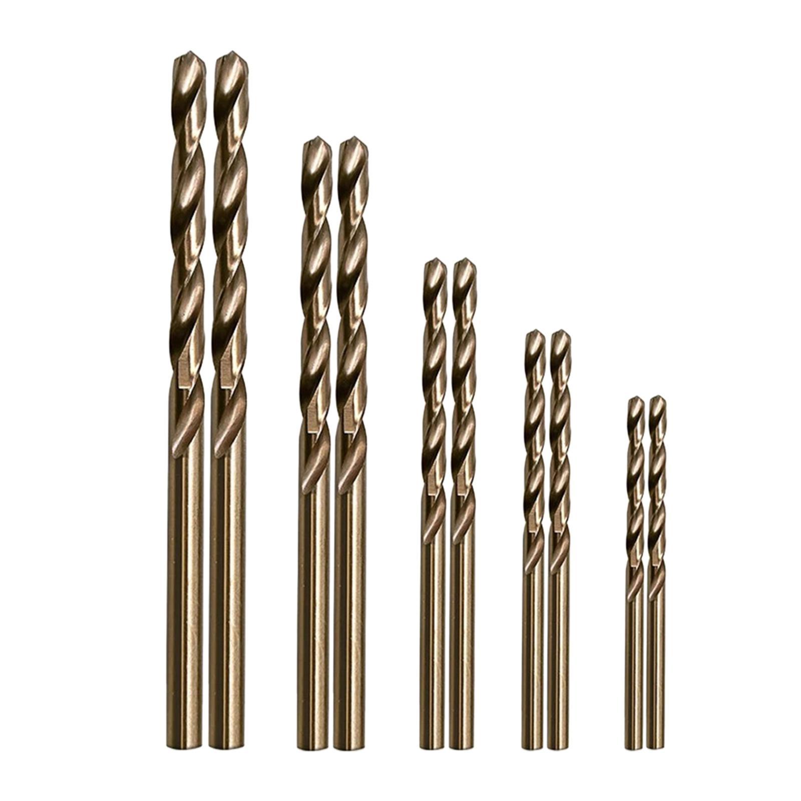10x Twist Drill Bit Drill Drilling Tool Drill Bit Metal