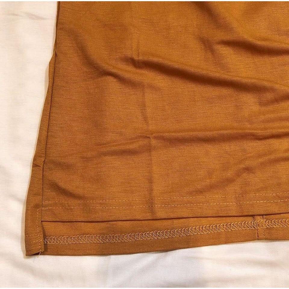 Áo phông cổ tim GÂN SAU siêu đẹp