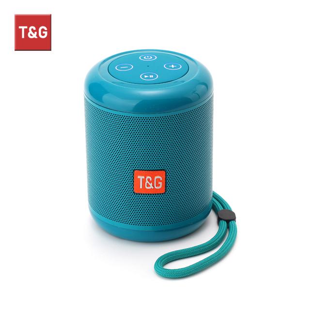 TG519 Tai Nghe Bluetooth Loa Di Động Không Dây Chống Nước Loa Ngoài Trời Âm Thanh Nổi Vòm Hỗ Trợ Người Chơi NẾU/USB Đài FM Color: Red