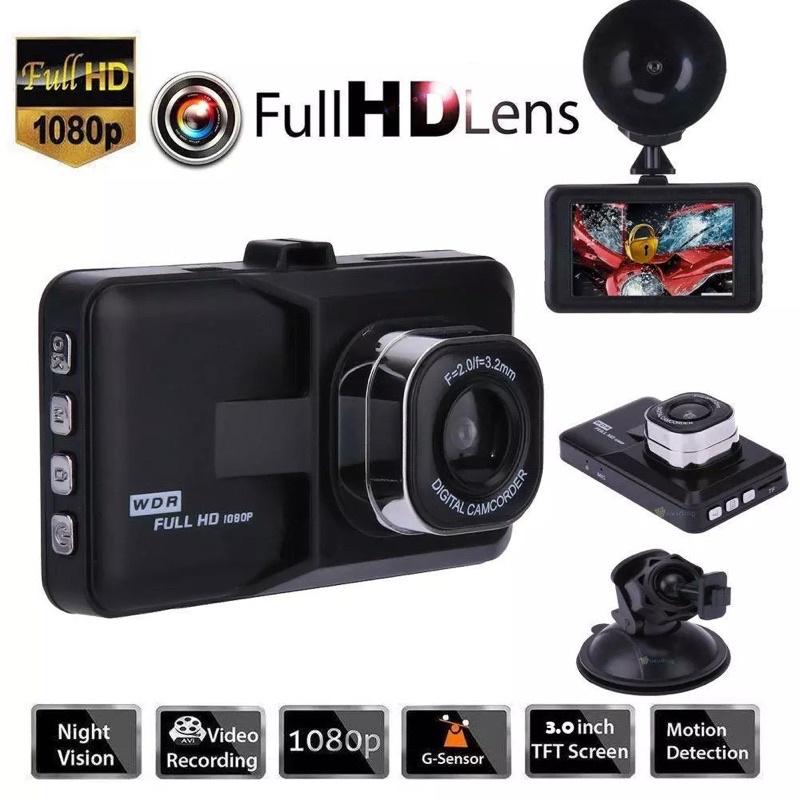 Camera hành trình ô tô K206 Black King Kong Full HD kèm theo thẻ nhớ samsung 32g