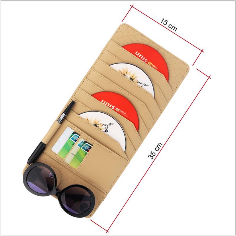 Túi Kẹp Đĩa CD Trên Xe Hơi Đa Năng