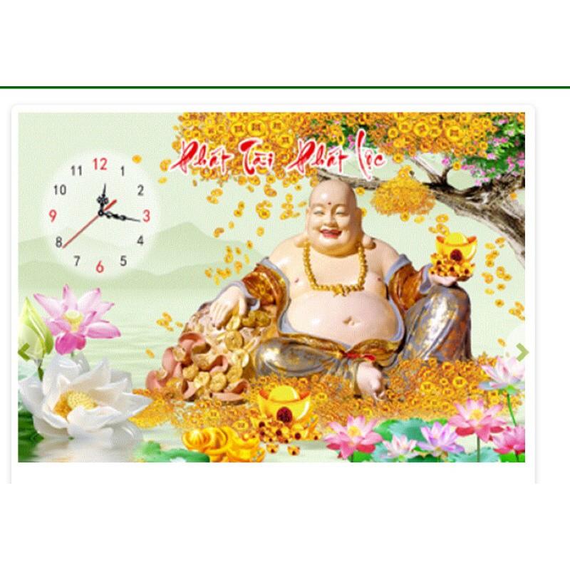 Tranh đính đá Phật Di Lặc Lg1629 chưa đính