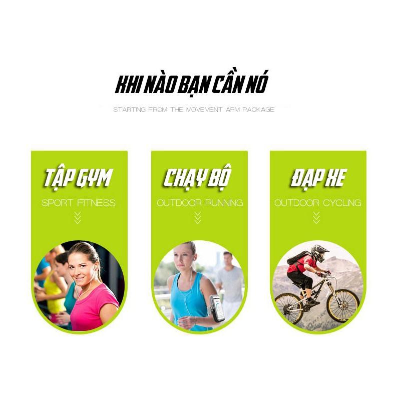 Túi Đeo Tay Chạy Bộ Đựng Điện Thoại 6.5 inch Sportme Màn Hình Cảm Ứng Cao Cấp Chống Thấm Nước