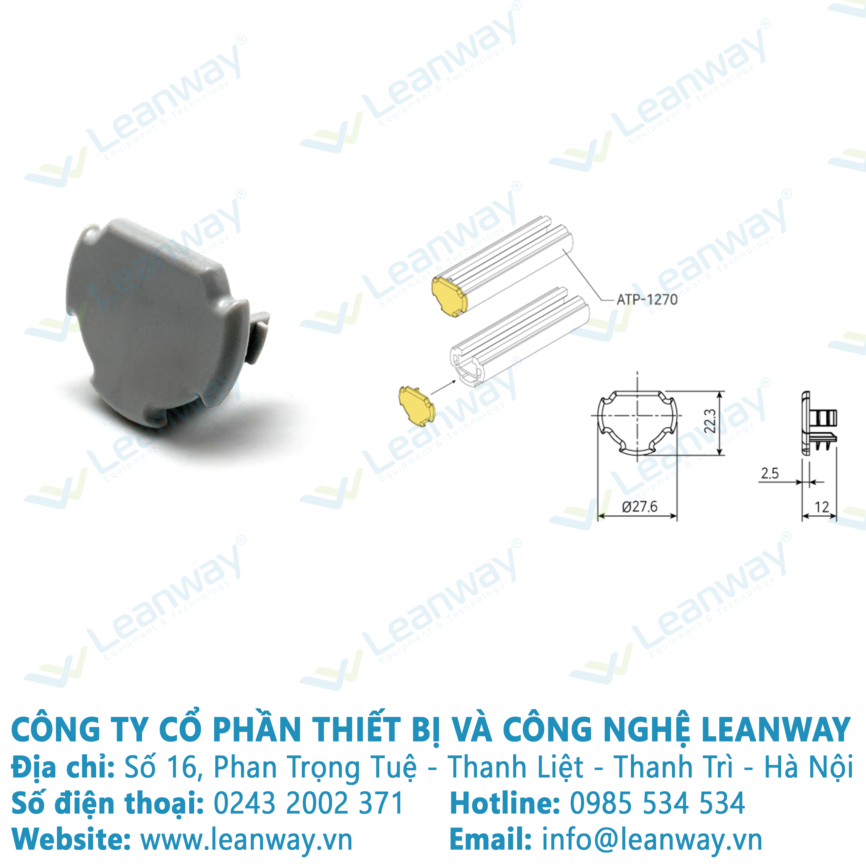 Nắp bịt APJ-110T (Giá đã bao gồm VAT)