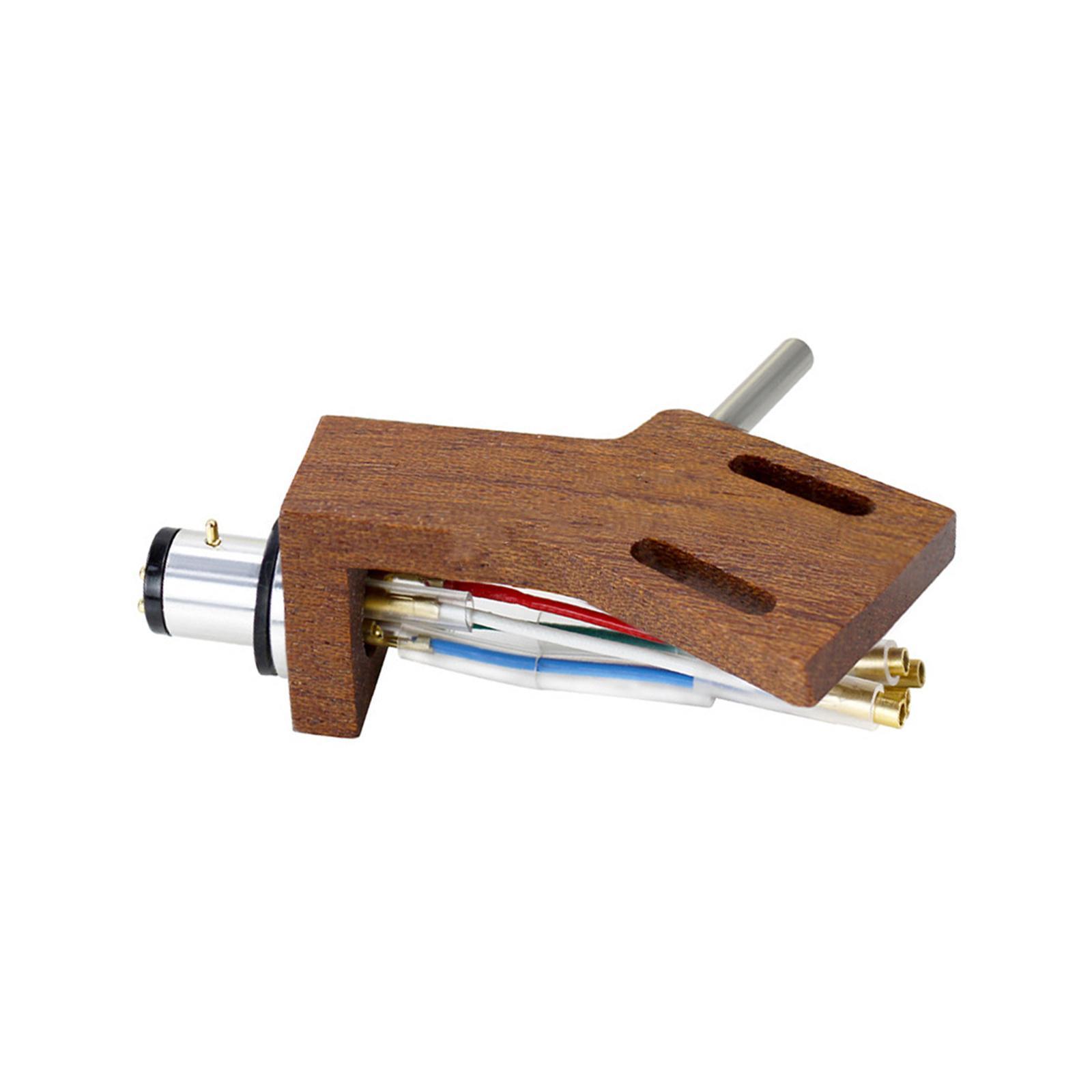 Turntable Headshell Wooden Durable LPs Audio Phono Stylus cartridges