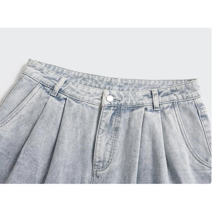 QUẦN ĐÙI UNISEX JEANS OVERSIZE SHORTS INF SS21-3542