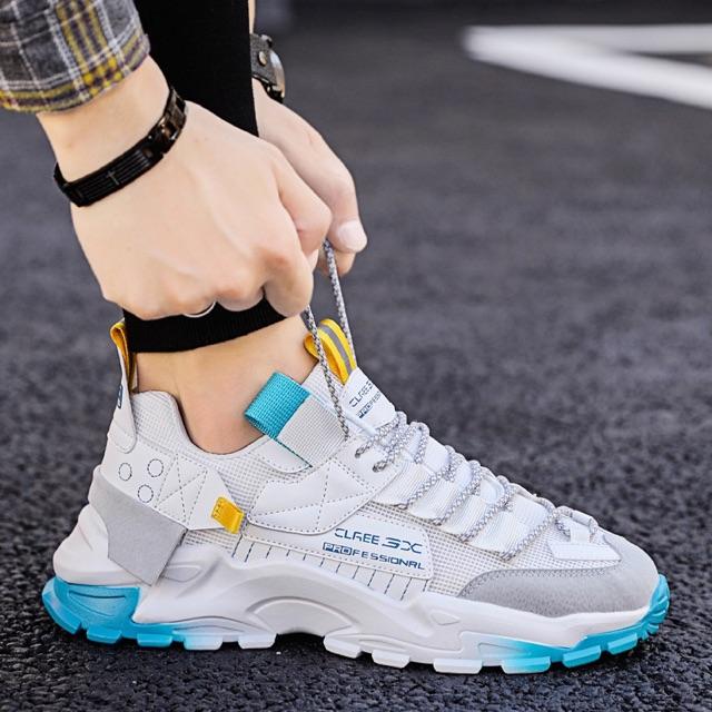 Giày thể thao nam, giày sneakers nam cá tính đế loang PRD 0376