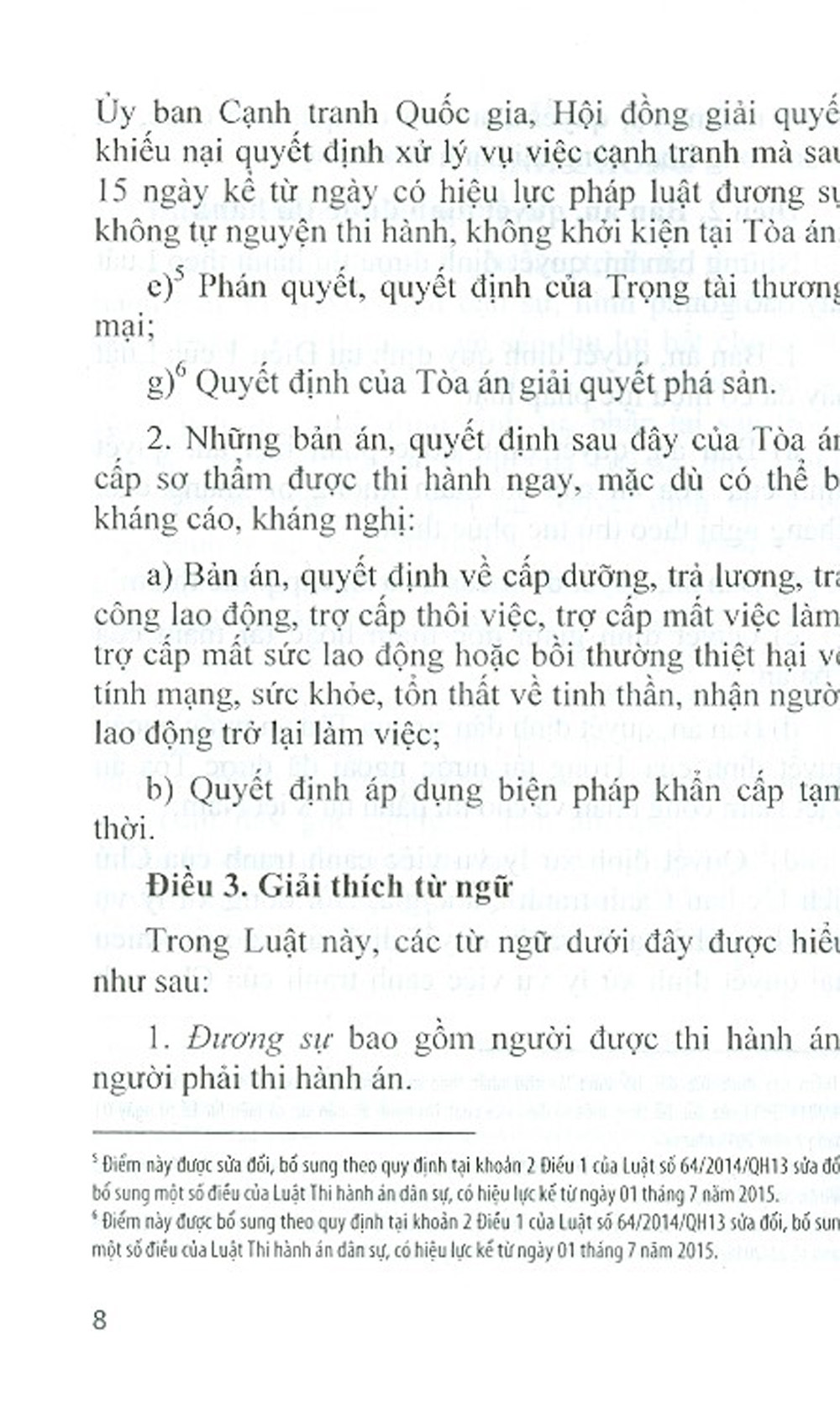 Luật Thi Hành Án Dân Sự (Sửa Đổi, Bổ Sung Năm 2014, 2018)