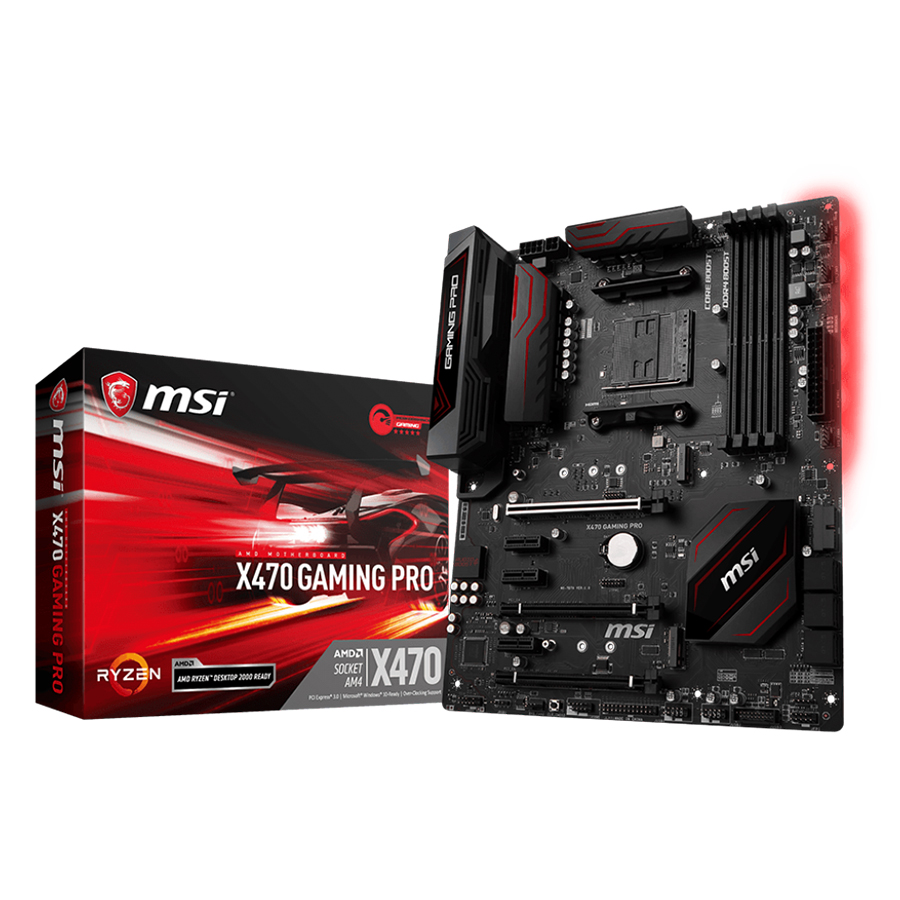 Bo Mạch Chủ Mainboard MSI X470 GAMING PRO  Socket AM4 - Hàng Chính Hãng