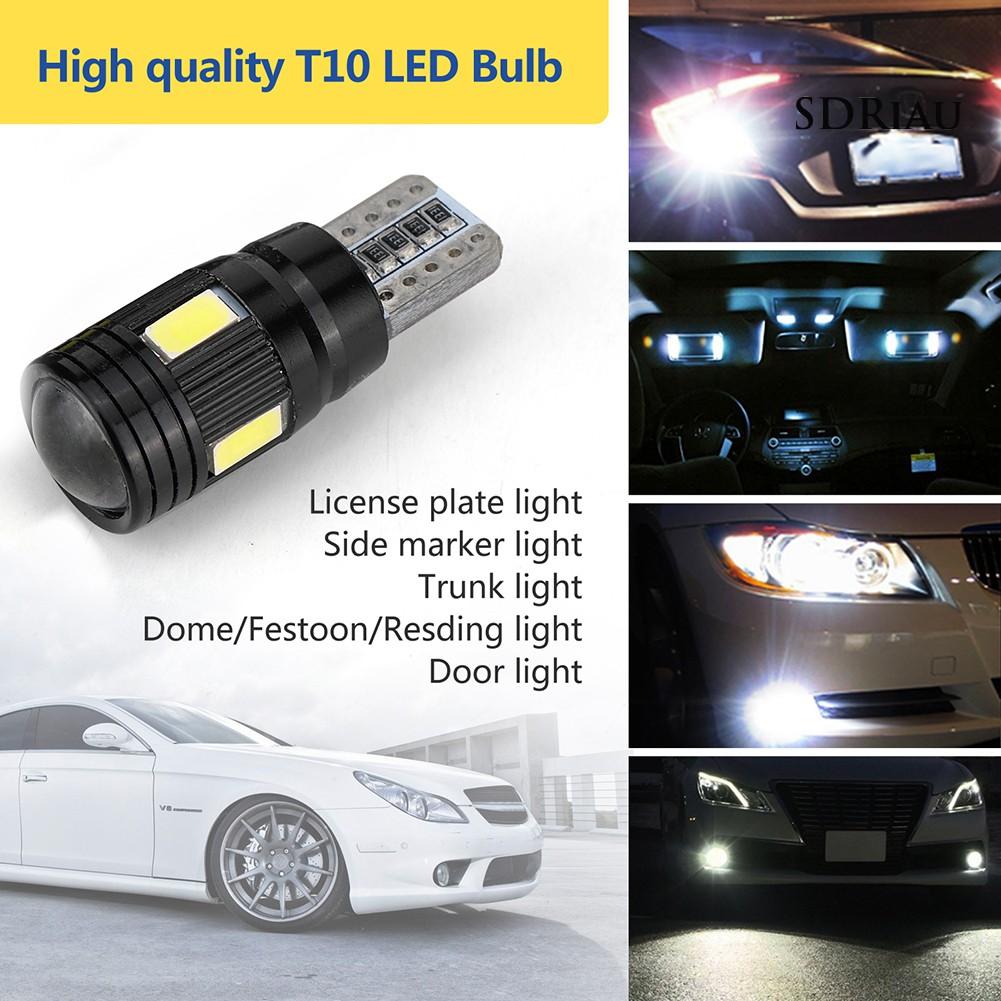Bóng Đèn Led T10-6 Siêu Sáng Cho Xe Hơi