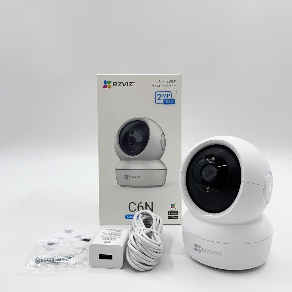 Camera Wifi Ezviz C6N đàm thoại 02 chiều, quay 360 độ, theo dõi thông minh, lắp trong nhà hình ảnh HD - Hàng Chính Hãng