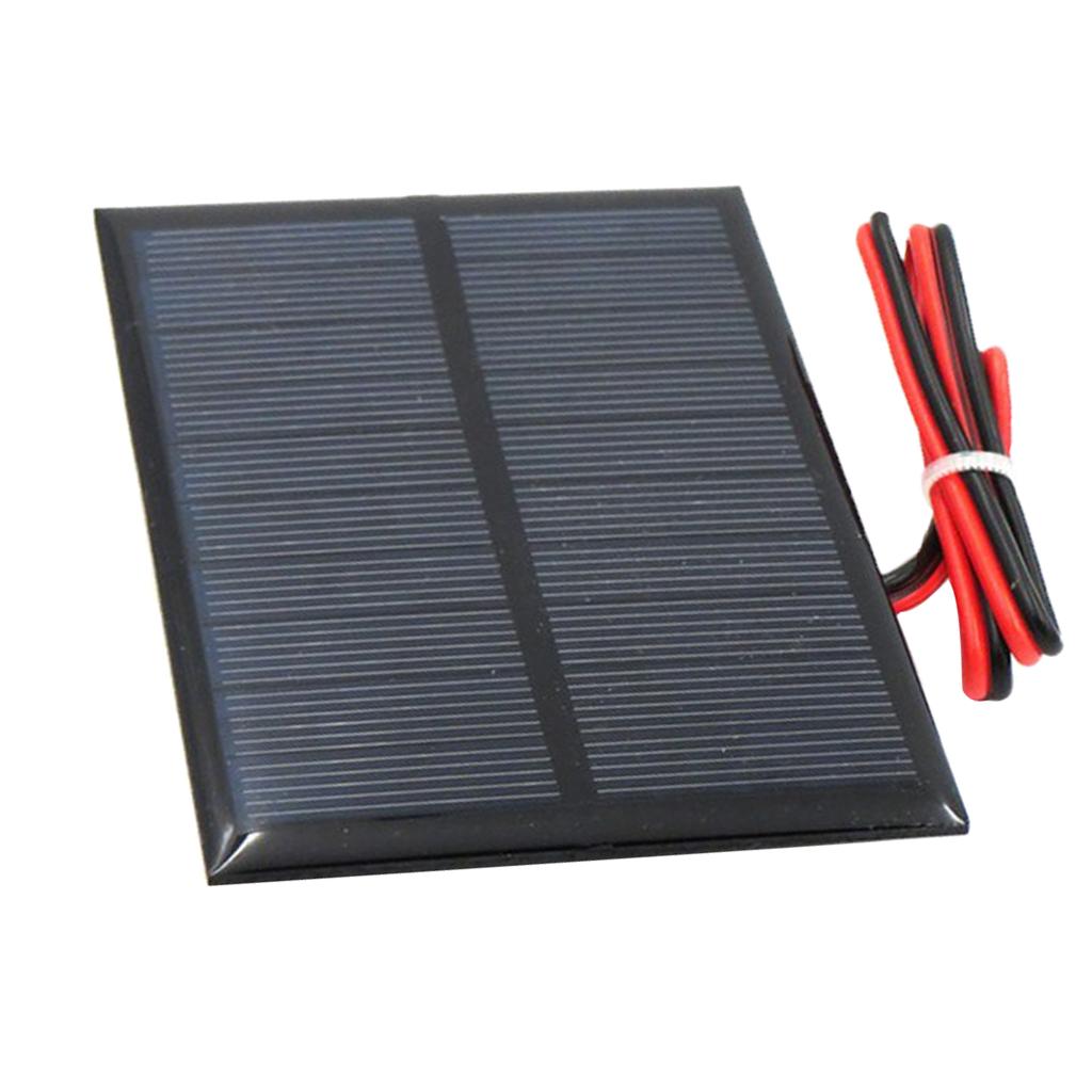 Mini Solar Panel Polycrystalline Silicon DIY Battery Charger