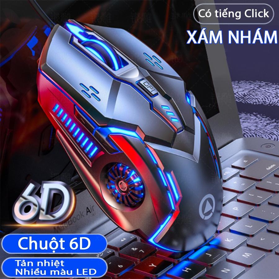 Chuột máy tính Gaming Coputa Chuột chơi game laptop có dây G5 LED RGB