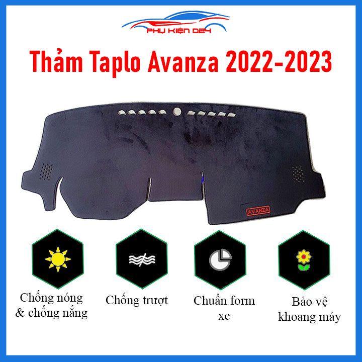 Thảm taplo xe ô tô Avanza 2022-2023 chống nắng nóng làm mát xe mở rộng tầm nhìn