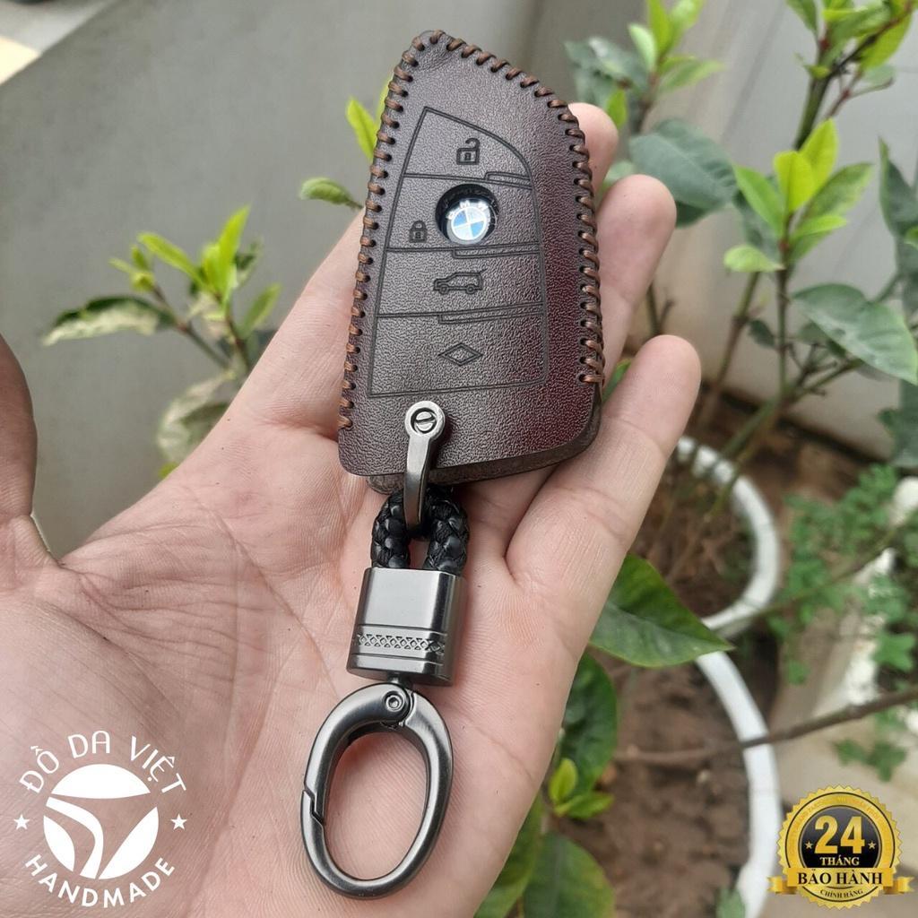 Bao da chìa khoá BMW Series 7 Da Bò Tthật, Bảo hành 2 năm