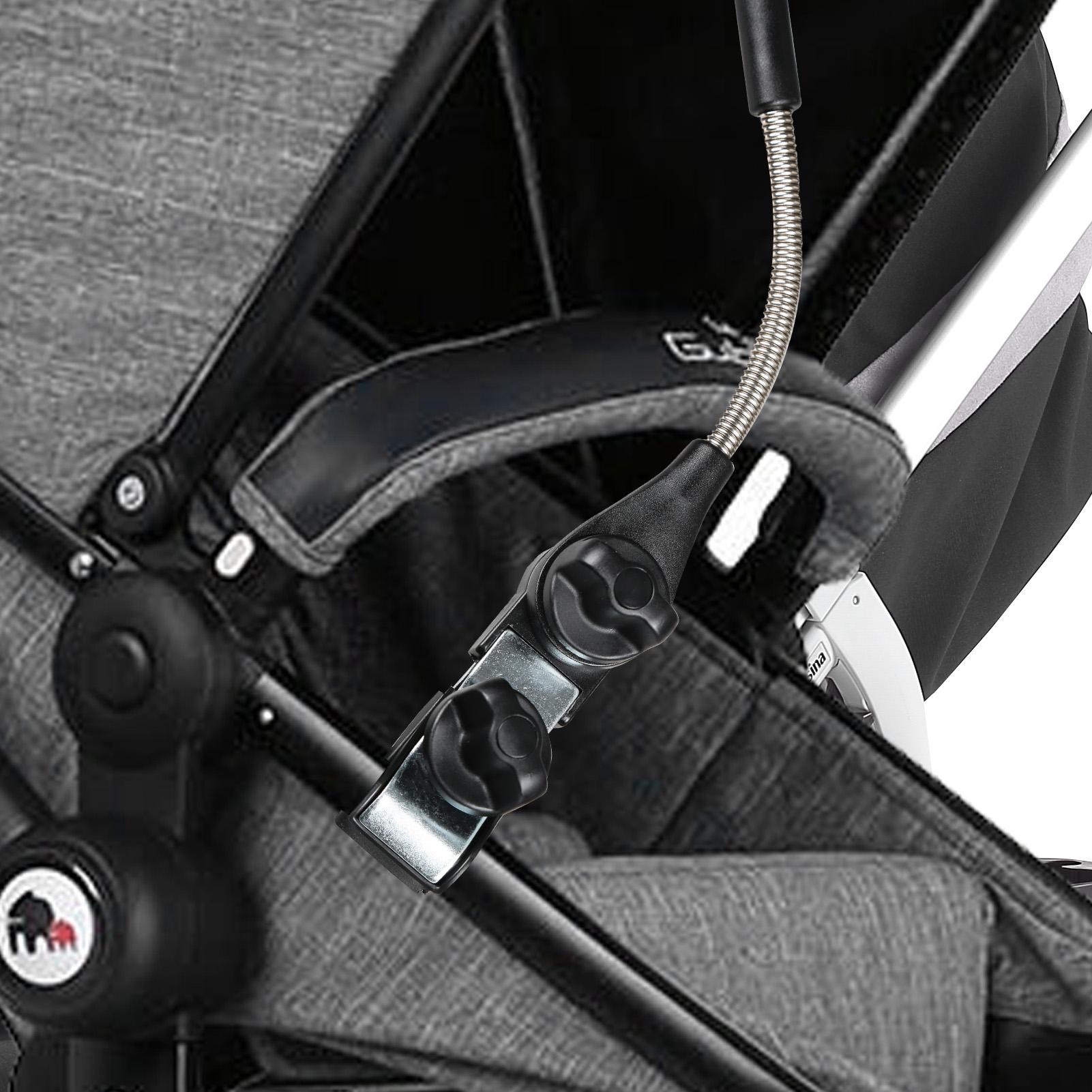 Ô gắn xe đẩy trẻ em Buggies Vinyl có lớp phủ chống tia UV, chống thấm 360 °, có thể xoay