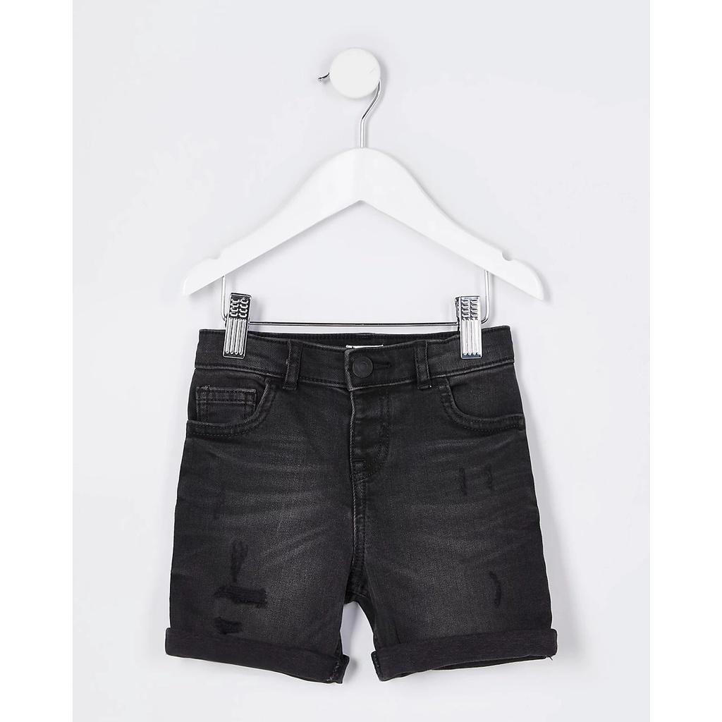 (hàng auth) Quần short jean rách River săn sale giá cực tốt sz 12-18M và 18-24M