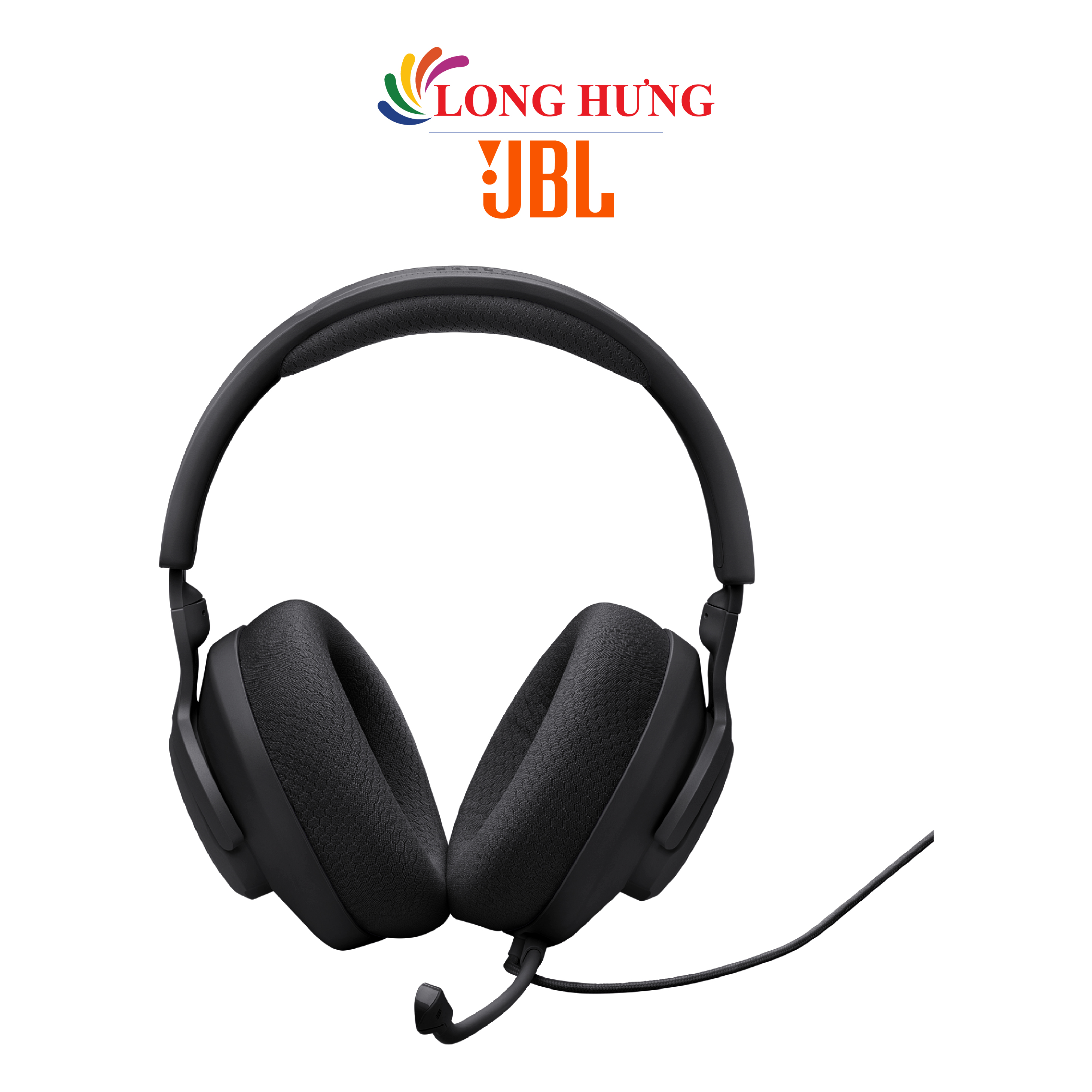 Tai nghe chụp tai có dây Gaming JBL Quantum 100M2 JBLQTUM100M2 - Hàng chính hãng