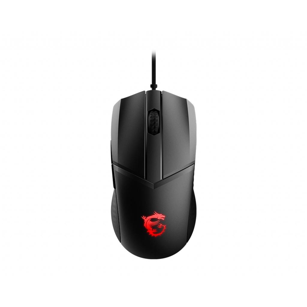 Chuột gaming có dây vỏ dù MSI Clutch GM41 Lightweight màu đen Hàng chính hãng