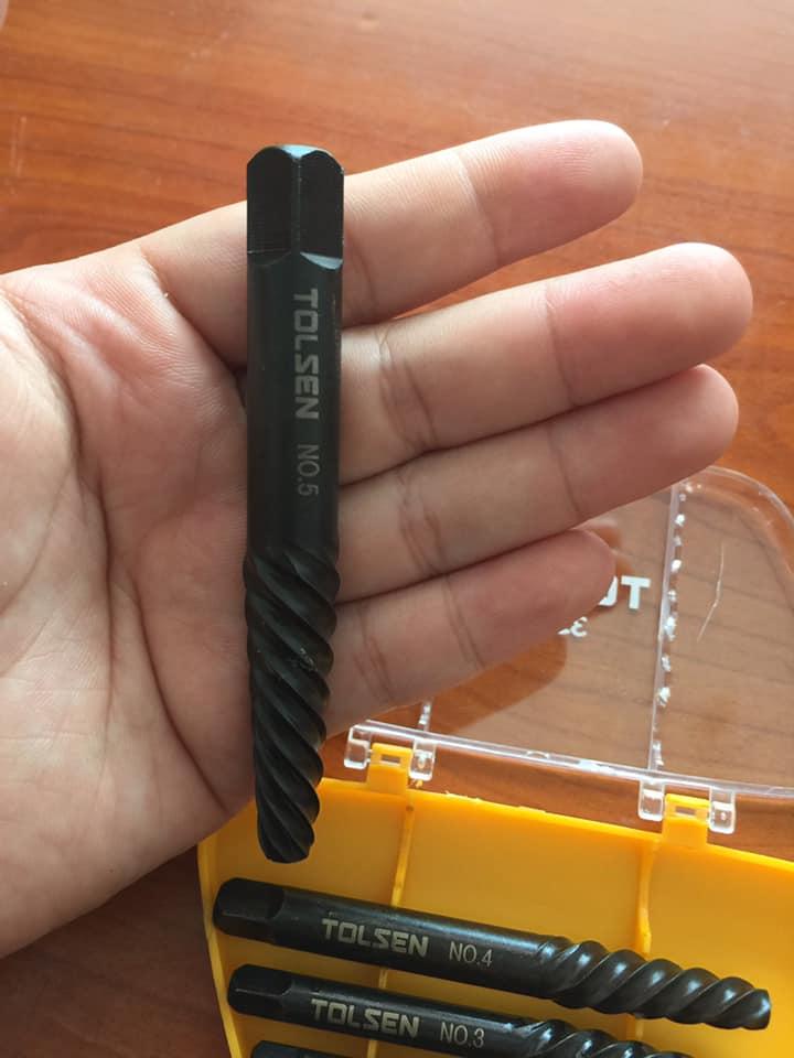 BỘ MŨI KHOAN ỐC GẪY TOLSEN 33505 - HÀNG CHÍNH HÃNG