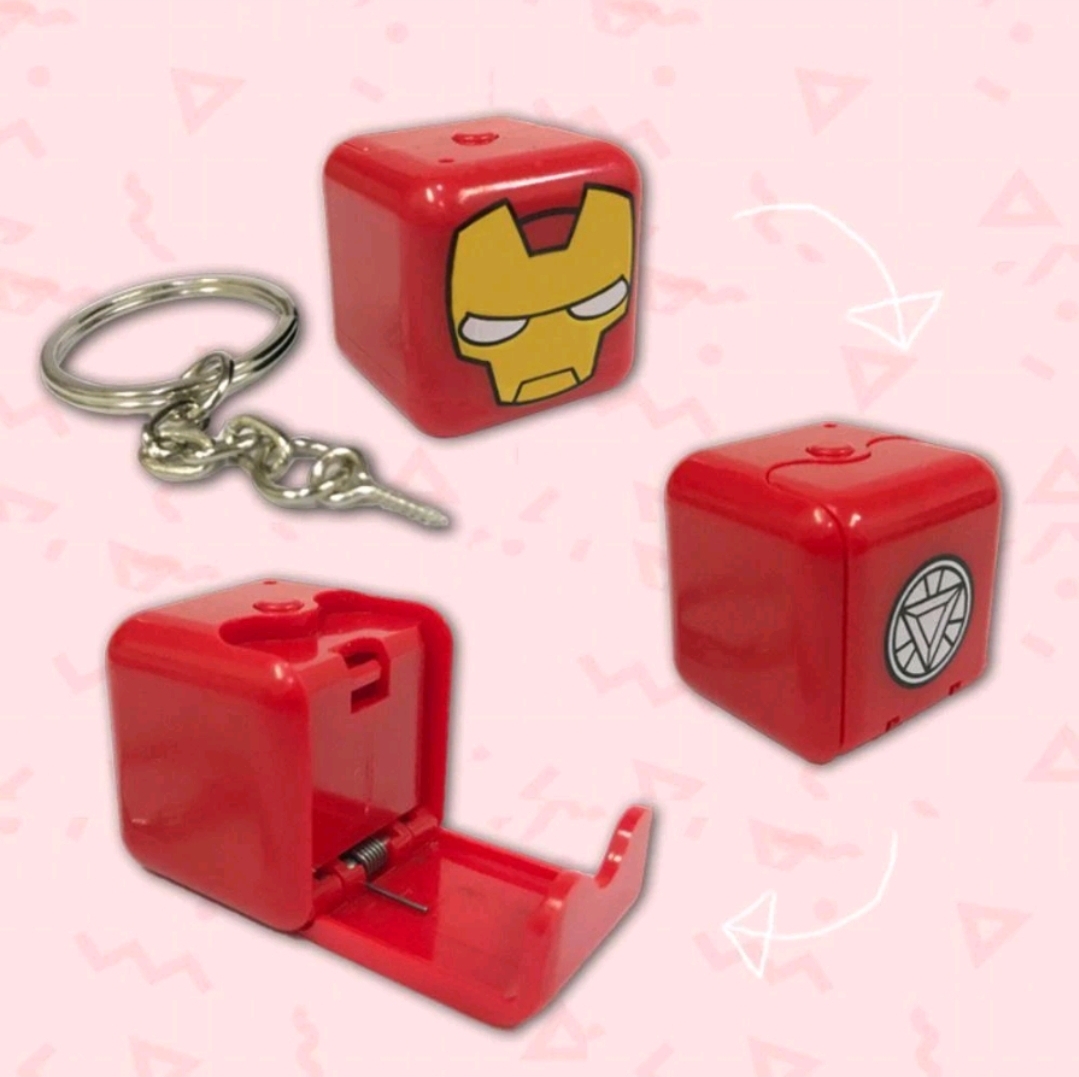 Giá đỡ điện thoại di động kiêm móc treo chìa khoá. đồ trang sức hoạt hình sáng tạo Icon Đáng yêu