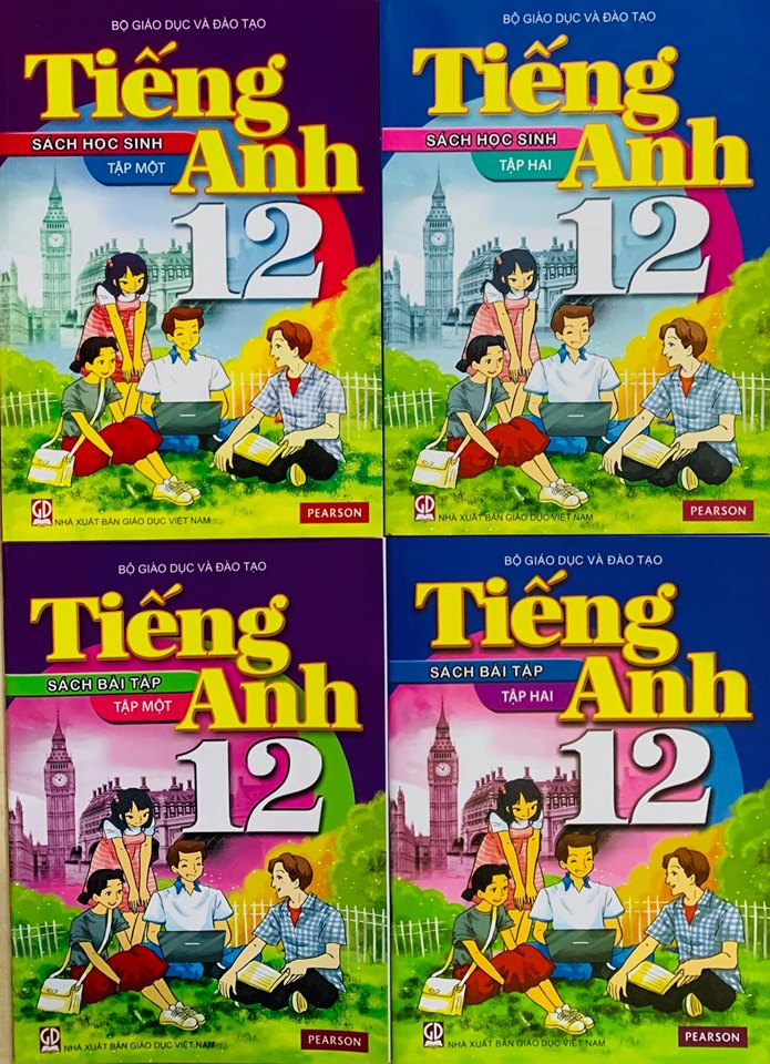 Trọn bộ 28 cuốn Sách giáo khoa lớp 12 (Bao gồm SGK+BT+Tiếng Anh)