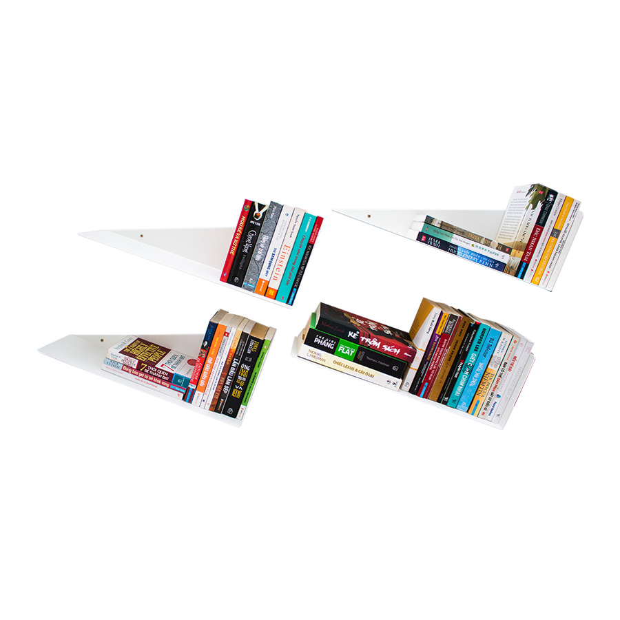 Kệ sách treo tường chữ X50