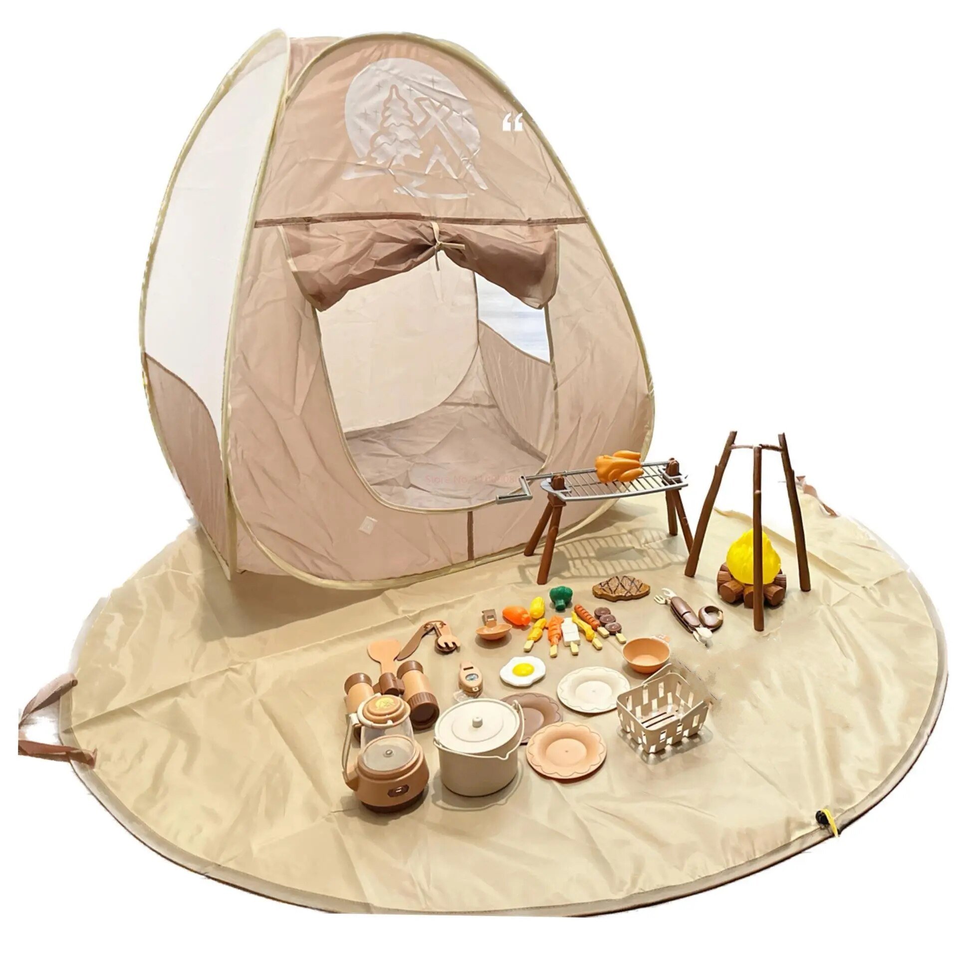 Đồ Chơi Mô Phỏng Cắm Trại Sinh Tồn cho Bé kiến thức Simulation Camping Kids Adventure Hàng Cao Cấp