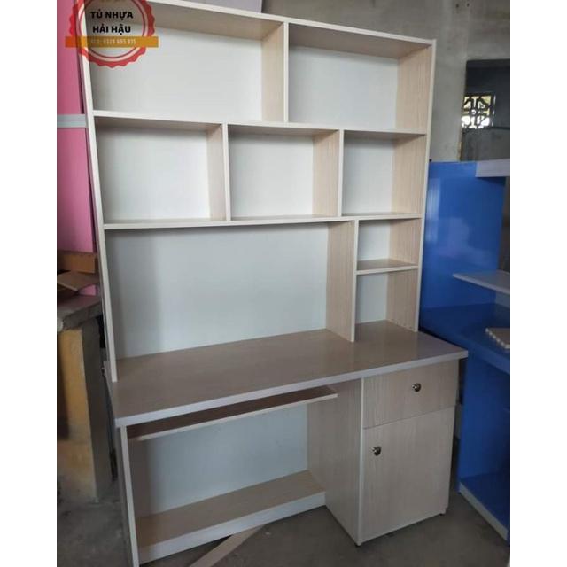 Bàn học sinh cực nhiều ô để sách giá rẻ - Tủ Nhựa Hải Hậu -