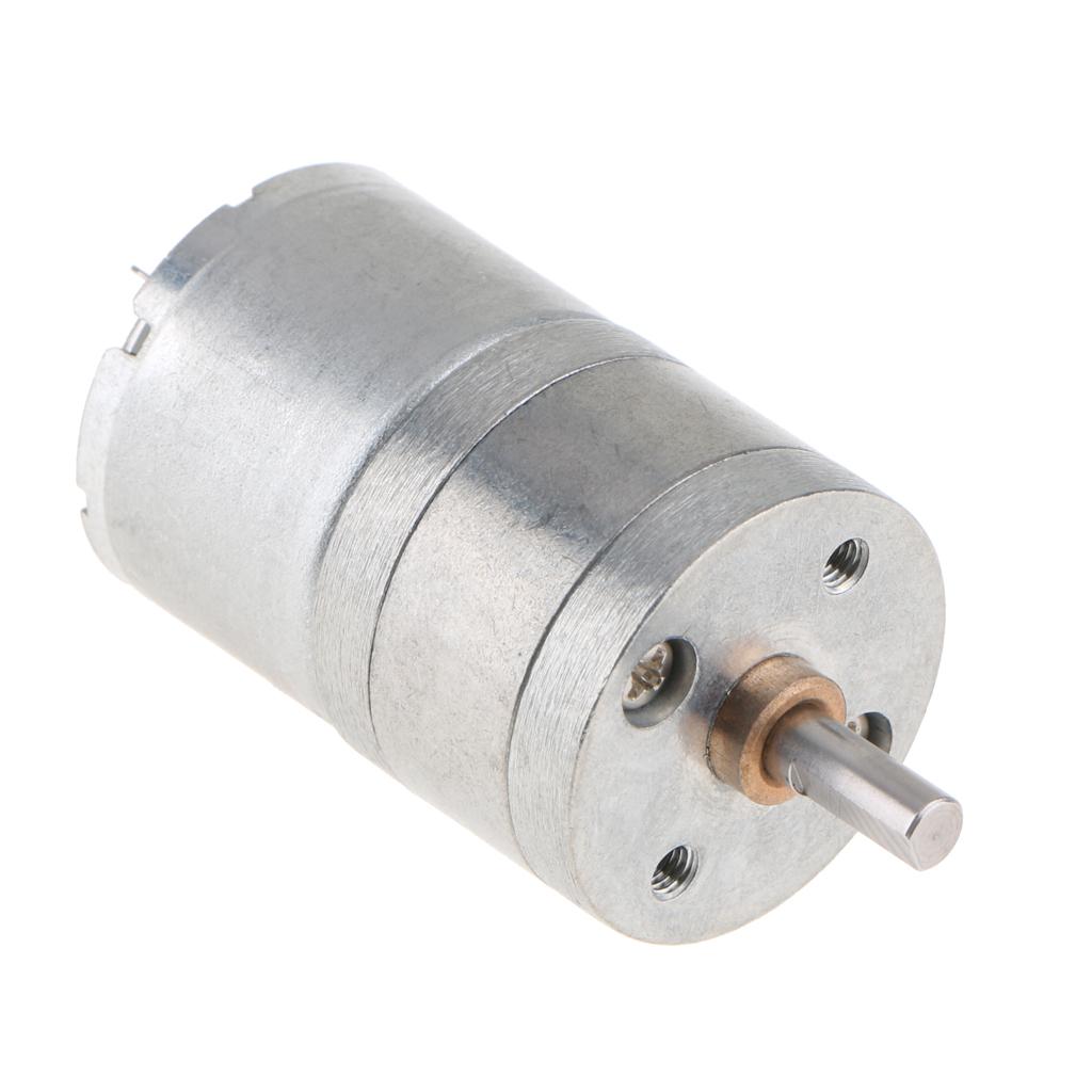 2 High Gear Motor Motor DC 12V Speed Reduction Gearbox 1800RPM