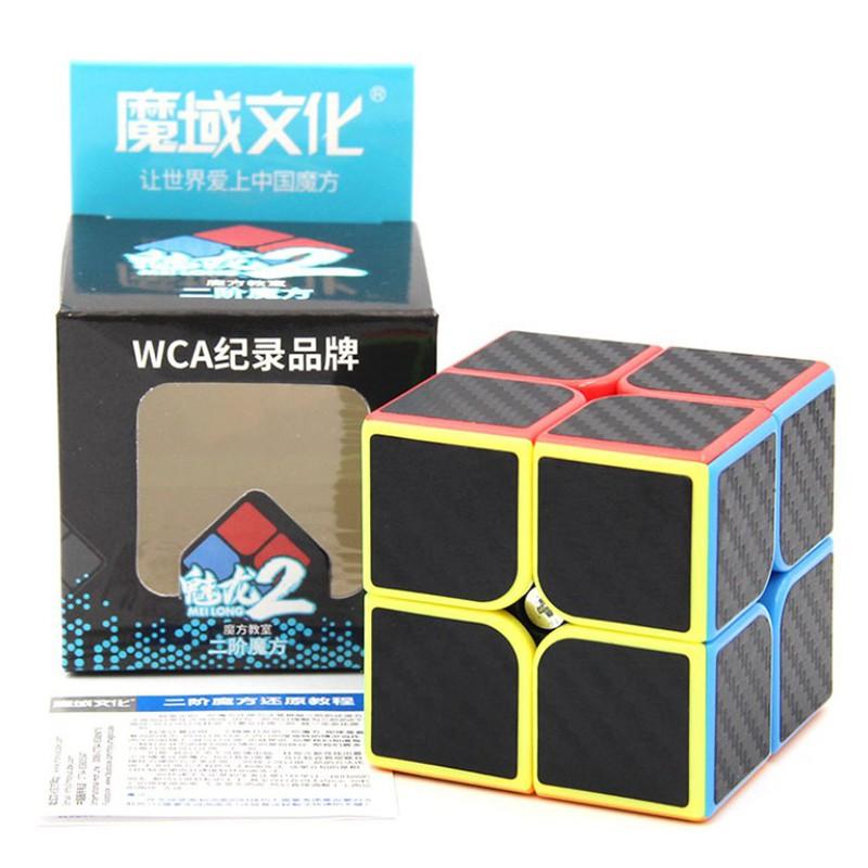 Bộ Sưu Tập Rubik Carbon MoYu MeiLong 2x2 3x3 4x4 5x5 Pyraminx Cube