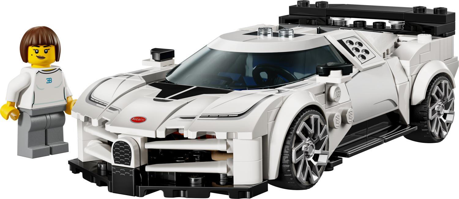 Đồ Chơi Lắp Ráp Siêu Xe Thể Thao Bugatti Centodieci - Lego Speed Champions 77240 (291 Mảnh Ghép)